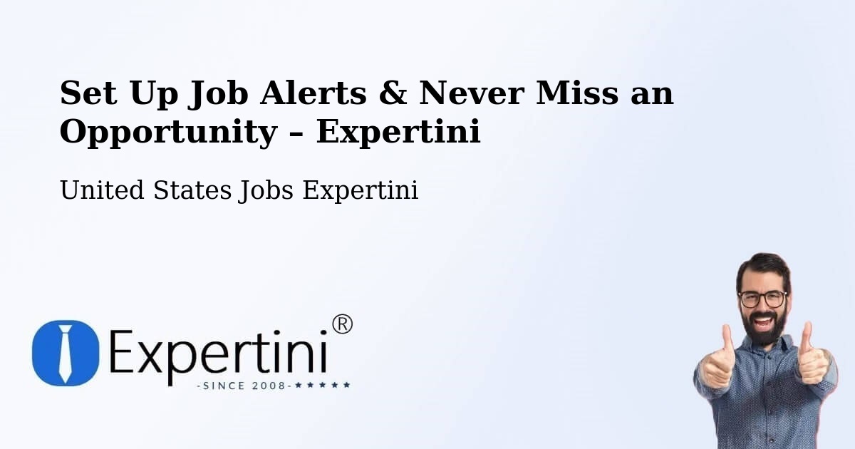 Job Alerts Guide – Get Notified About New Jobs in Pinehurst - Pinehurst, United States Jobs Expertini