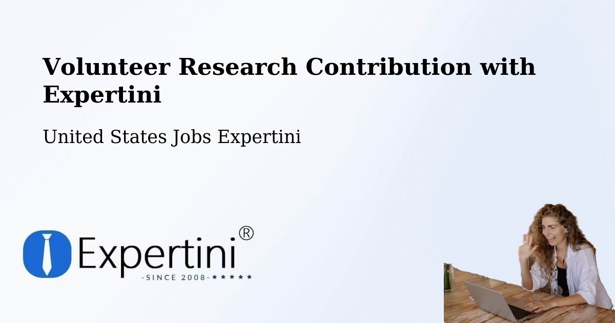 Volunteer Research Contribution Program – Pinehurst - United States Jobs Expertini